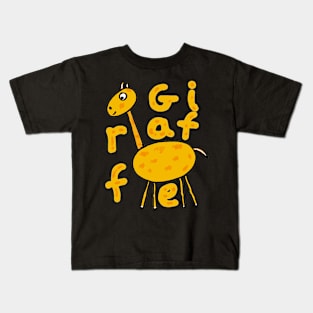 Giraffe Kids T-Shirt